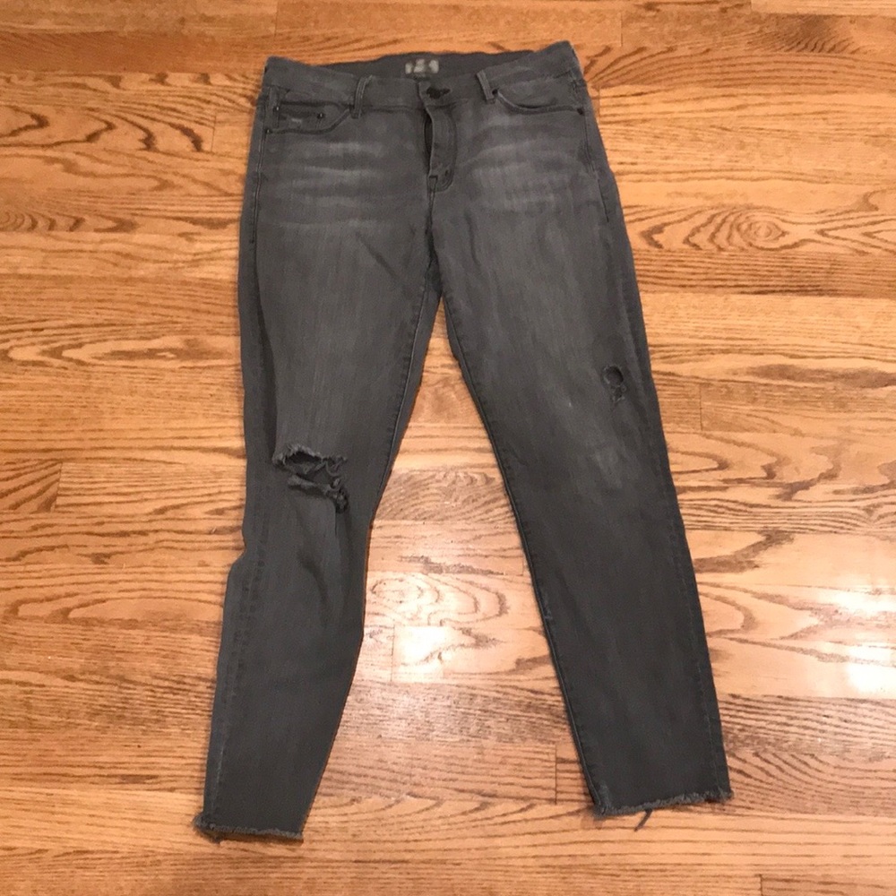 MOTHER DENIM LOOKER ANKLE FRAY, size 31